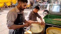 Scrambled Eggs in Pakistani food street SLOOPPY Joes