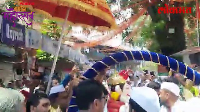मानाचा पहिला गणपती श्री कसबा गणपती मिरवणूक live