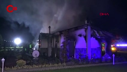 Bursa'da çiftlikte çıkan yangında kundaklama iddiası