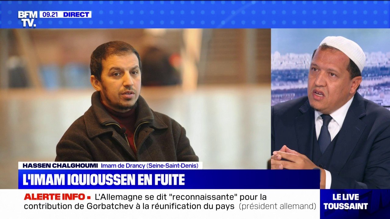 Hassen Chalghoumi, imam de Drancy, à propos de l'expulsion du prédicateur Iquioussen: "Cette décision est une reconnaissance, une protection de l'État à l'égard des musulmans"