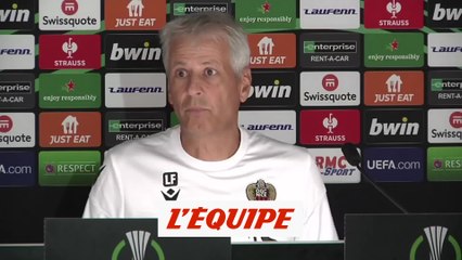 Favre : « C'est à nous de faire tourner les choses » - Foot - C4 - Nice
