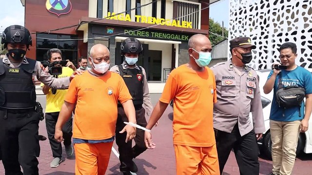 Polres Trenggalek Ungkap Kasus Pemalsuan Dan Pengdaran Uang Palsu
