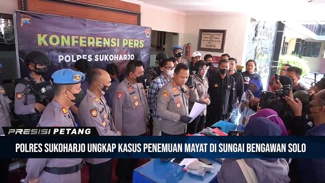 Polres Sukoharjo Ungkap Kasus Penemuan Mayat Di Sungai Bengawan Solo, Ternyata Korban Penganiayaan
