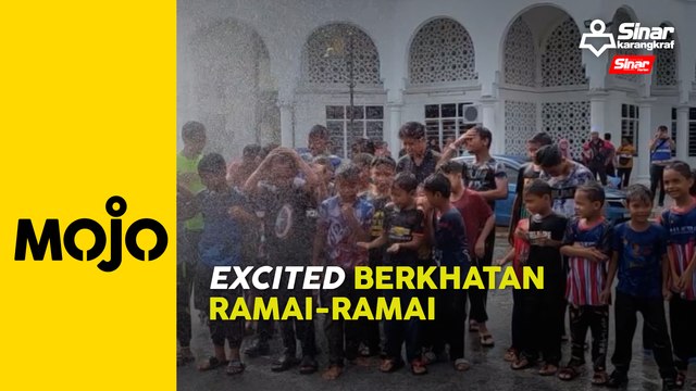 Anak orang asli teruja berkhatan