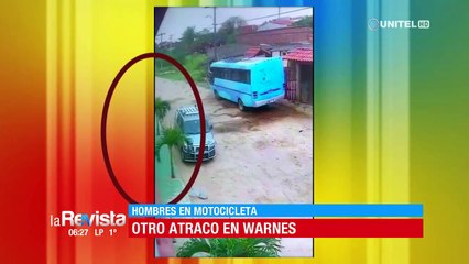 Víctima sospecha que quienes le robaron son los mismos que atracaron en Warnes