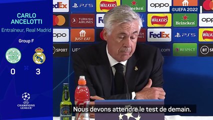 Ancelotti sur la blessure de Benzema : "Il n'y a rien d'inquiétant"