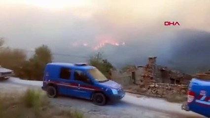 Mersin'deki yangından yeni görüntüler