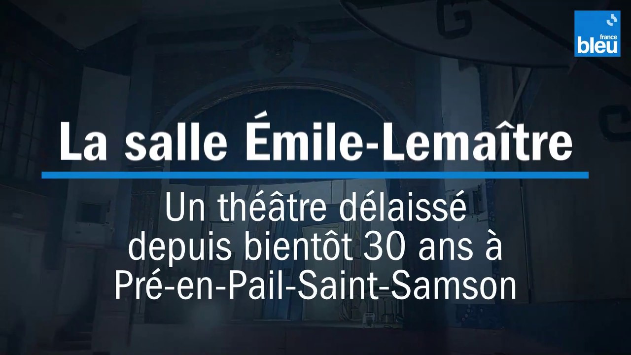 Un théâtre délaissé depuis près de 30 ans va connaître une nouvelle vie à Pré-en-Pail-Saint-Samson