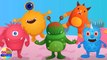 Five Little Monsters - Halloween Nursery Rhymes - Preschool Videos