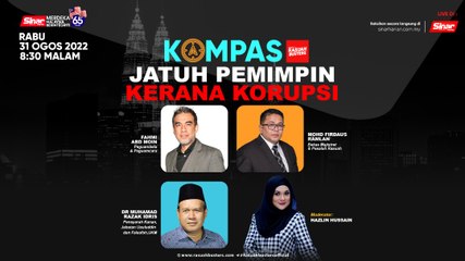 Jatuh pemimpin kerana korupsi
