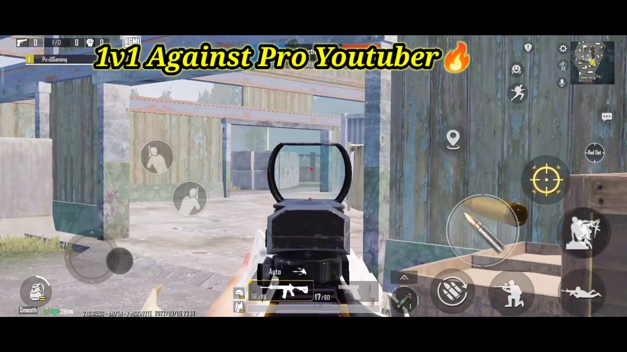 1v1 Against Pro Youtuber Max All Guns Upgraded 