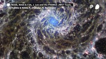 صور مذهلة من التلسكوب الفضائي جيمس ويب تُظهر الشكل الحلزوني لمجرّة 