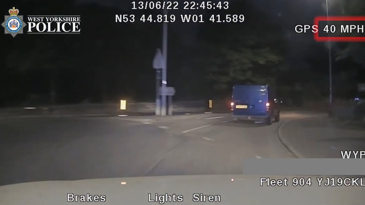 Footage shows teenage runaway driver steering wrong way down motorway ...