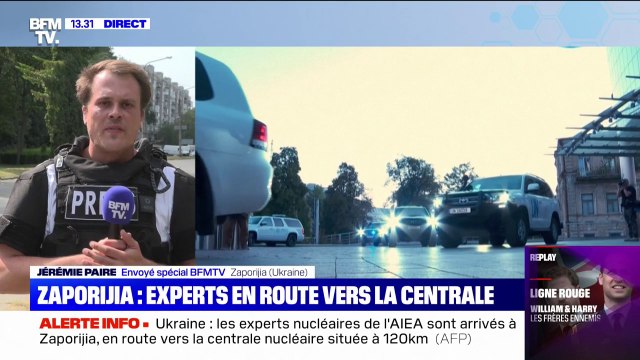 Ukraine: les experts de l'Agence internationale pour l'énergie atomique sont arrivés à Zaporijia