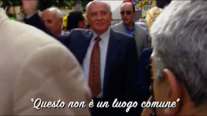 Le immagini di Gorbaciov al Festival di Giffoni nel 1997