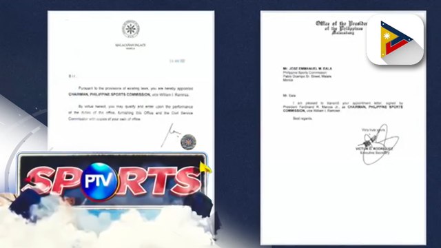 Ramirez, may mensahe kay bagong PSC Chairman Noli Eala