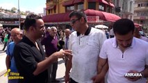Sokak röportajında konuşan AKP'li vatandaş: Allah gelse, yine Tayyip kazanır