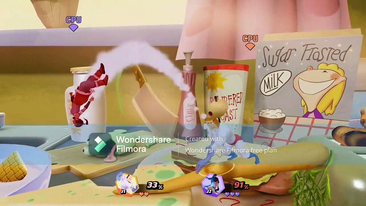 Nickelodeon All-Star Brawl Tournament: Fase de Grupos J3 #14: Hombre Tostada En Polvo VS Korra