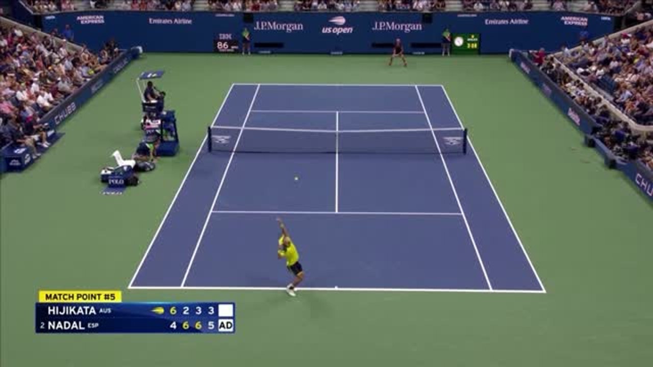 Highlights: nadal kämpft sich durch