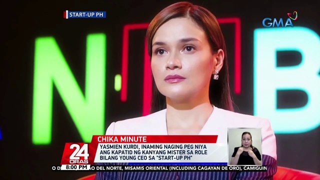 Yasmien Kurdi, inaming naging peg niya ang kapatid ng kanyang mister sa role bilang young CEO sa Start Up Ph | 24 Oras
