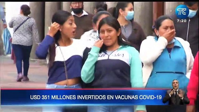 351 millones de dólares fueron invertidos en vacunas covid-19