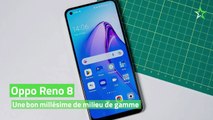 Test Oppo Reno 8 : une bon millésime de milieu de gamme