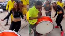 Nia Sharma Ganpati Celebration पर Dance Video Viral ढोल नगाड़ों के साथ....। Boldsky *Entertainment
