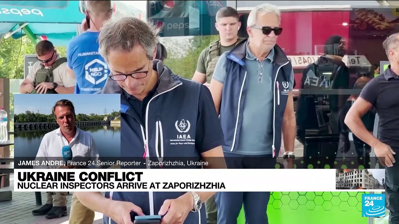 IAEA mission to nuclear plant arrives in Ukrainian city of Zaporizhzhia