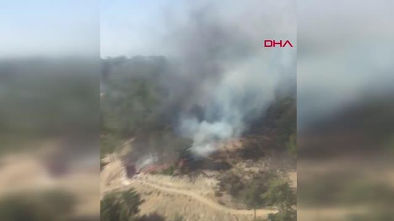Antalya gündem haberleri... KAŞ'TA ORMAN YANGINI BÜYÜMEDEN KONTROL ALTINA ALINDI