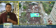 Candidatos presidenciales de Brasil refuerzan sus campañas electorales