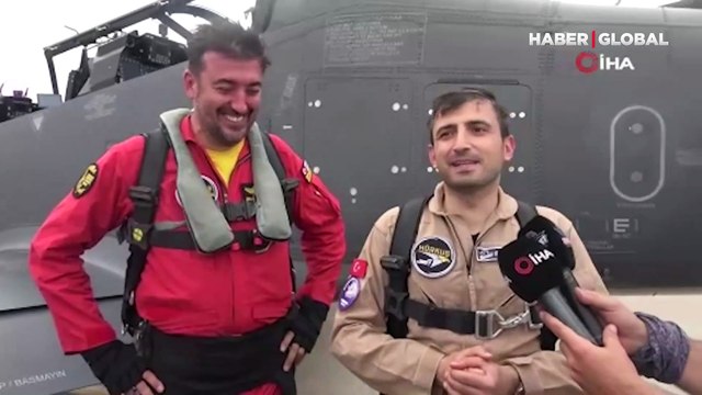 Selçuk Bayraktar’ın ikinci pilot olarak görev yaptığı HÜRKUŞ ile Akıncı kol uçuşu yaptı
