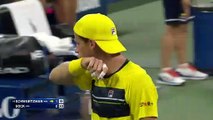 Schwartzman avanzó por la lesión de Sock.