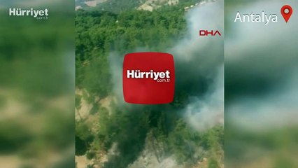 Kaş'ta orman yangını büyümeden kontrol altına alındı