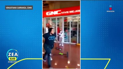 VIDEO: "Farderas" son descubiertas y pelean por lo robado