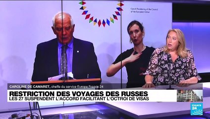 L'Union européenne suspend l'accord facilitant l'octroi de visas aux Russes