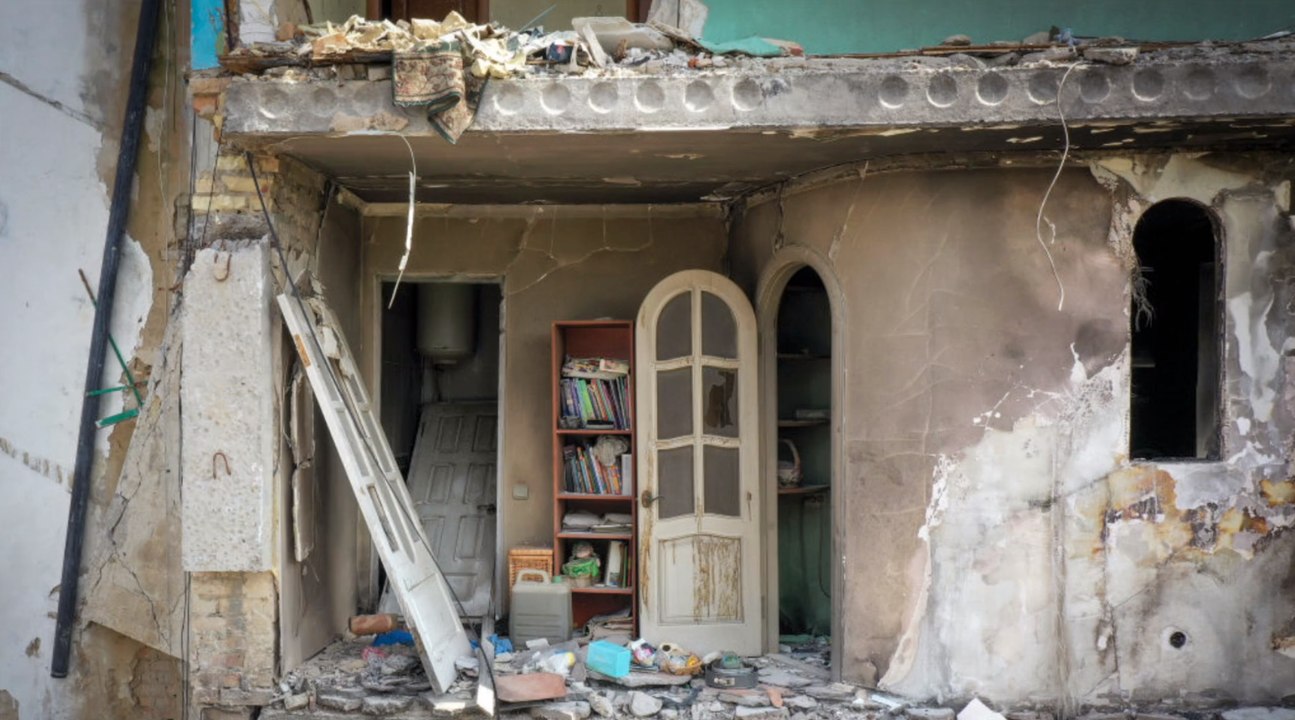 Bachmut: Russische Raketen töten Frau in eigenem Zuhause