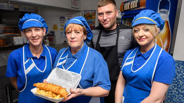 Cost of living crisis: It's worrying times for Belfields Fish & Chips owner