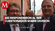 “Nunca ha habido división entre nosotros” afirman Monreal y Ebrard