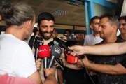 Trabzon haberleri: Trabzonspor'un yeni transferi Umut Bozok kente geldi