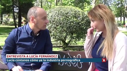 Entrevista y biografica a Lucía Fernández, actriz porno asturiana (Gijon, España)