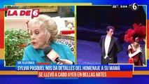 Sylvia Pasquel da detalles del homenaje a su mamá