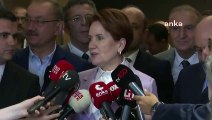 Meral Akşener: Hak aramaya gayret eden bir öğretmen grubuna, kantarın topuzunu kaçırdığınız bir tutumu son derece yanlış buluyorum