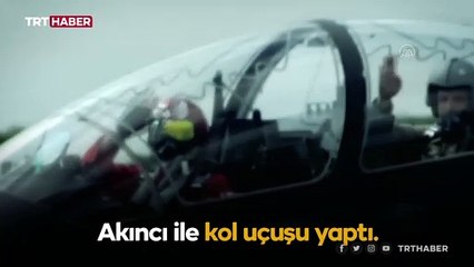 Hürkuş ve Akıncı gökyüzünde süzüldü