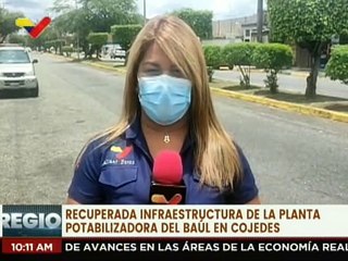 Download Video: Hidrocentro ejecuta labores de mantenimiento en la Planta Potabilizadora “El Baúl” en Cojedes