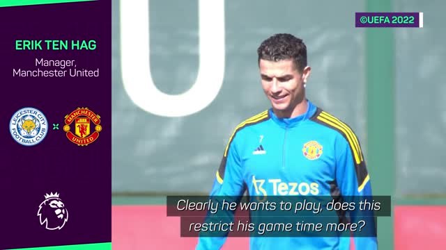 Ten Hag insists Ronaldo still a 'part' of United's plans