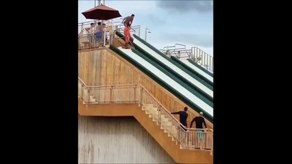 Le plongeon le plus parfait... Incroyable