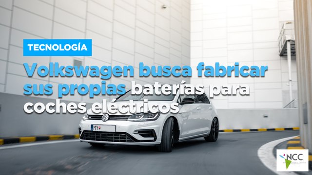 Volkswagen busca fabricar sus propias baterías para coches eléctricos