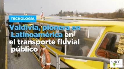 Valdivia, pionera en Latinoamérica en el transporte fluvial público