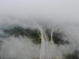 Batı Karadeniz bağlantı yolunda sis etkili oluyor
