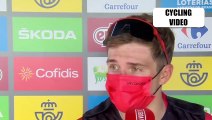 Remco Evenepoel Reacts To Julian Alaphilippe Crash At Vuelta a Espana